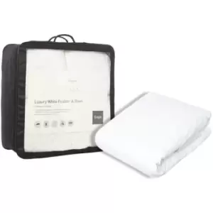 Image of Hotel Collection Feather & down mattress topper - White