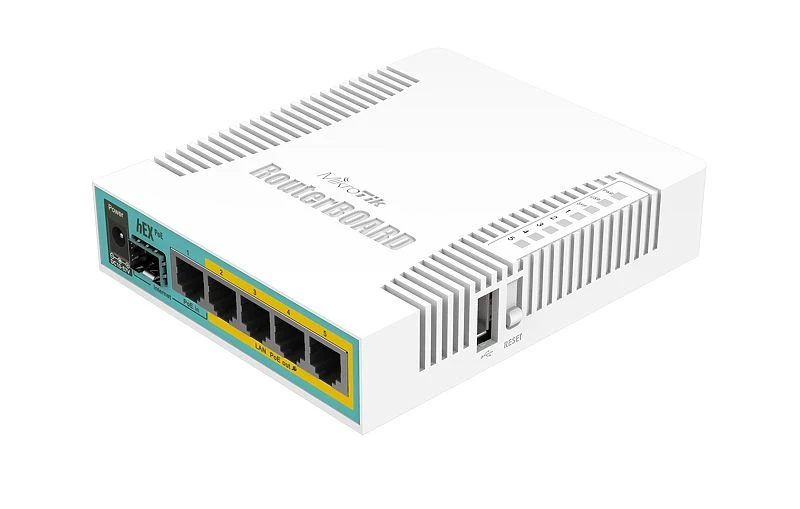 Image of Mikrotik hEX PoE wired Router White