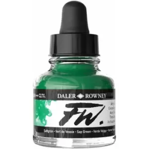 Image of Daler-Rowney fw Artists Acrylic Ink 29.5ml Sap Green