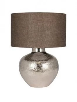 Image of Pacific Lifestyle Metal Etch Pot Table Lamp
