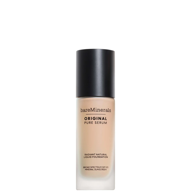 Image of bareMinerals Original Pure Serum Radiant Natural Liquid Foundation Mineral SPF20 30ml (Various Shades) - Fair Cool 1.5