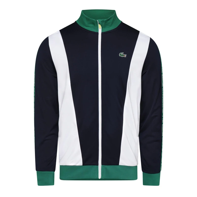 Image of Lacoste Full-Zip Track Jacket Navy male XS