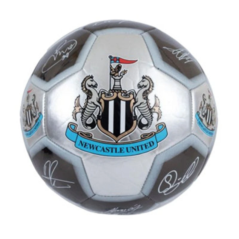 Image of Newcastle United Fc Signature Mini Football Black/white/silver (1)