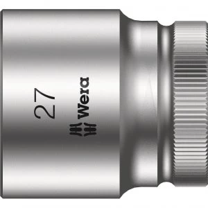 Image of Wera 8790 HMC Zyklop 1/2" Drive Hexagon Socket Metric 1/2" 27mm