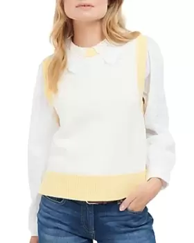 Image of Barbour Dana Cotton Knit Vest