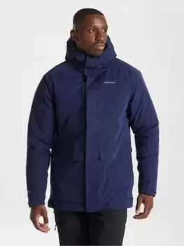 Image of Craghoppers Lorton Thermic Hooded Jacket, Navy, Size S, Men