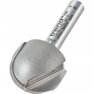 Image of Trend Radius Router Cutter 20mm 18mm 1/4"