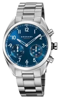 Image of Kronaby S3762/1 Mena s Stainless Steel Hybrid Smartwatch