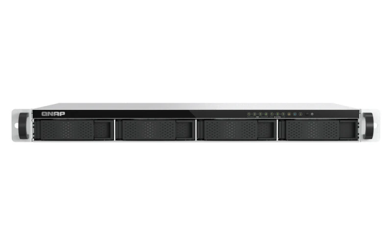 Image of QNAP QNAP TS-h765eU NAS Rack (1U) Intel Atom 8GB DDR5 QuTS hero Black, Grey TS-H765EU-8G