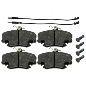 Image of Brake Pad set 16191 by Febi Bilstein Front Axle