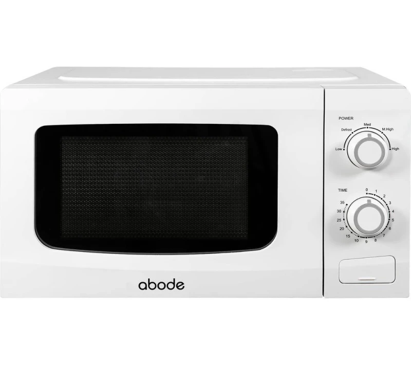 Image of ABODE AMM2001-M Compact Solo Microwave - White 5056233835396
