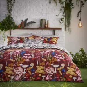 Image of furn. Amanita Duvet Cover Set Redwood Redwood