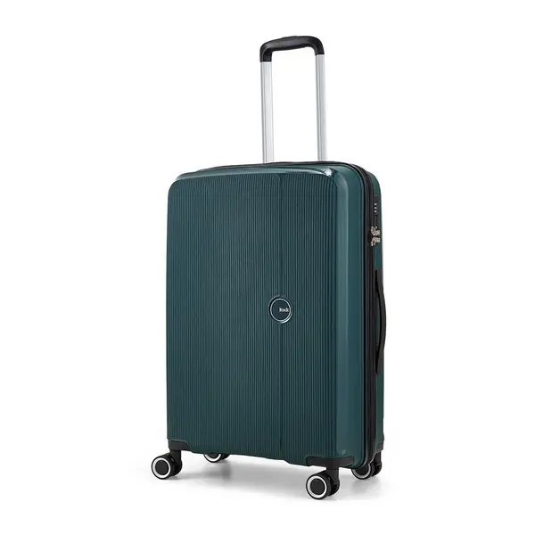 Image of Rock Luggage Hudson VXP4T 8 Wheel Hardshell Medium Green Suitcase