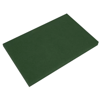 Image of Green Scrubber Pads 12 x 18 x 1" - Pack of 5