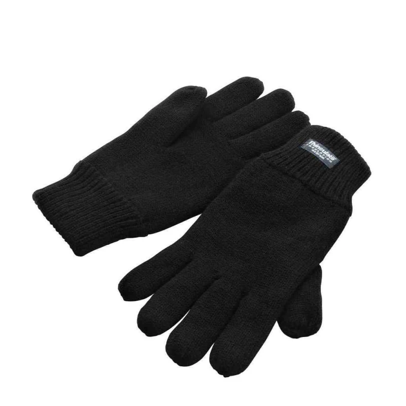 Image of Result Result Men Thinsulate Gloves in Black Size: 2X-large Black XXL Male 5063470462124