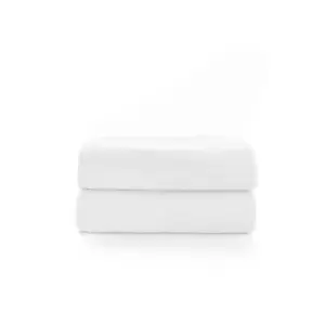 Image of Deyongs Reims 2 Pack Bath Towel - White