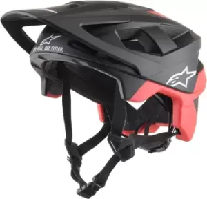 Image of Alpinestars Vector Pro Atom Bicycle Helmet, black-red, Size S, black-red, Size S