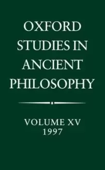Image of Oxford studies in ancient philosophy Vol 15 1997 by C. C. W. Taylor