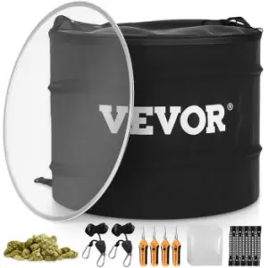Image of VEVOR Dry Trimming Kit, 3.2 lbs Lightweight Bud Trimmer, Bundle with 1 Trim Bag, 4 Scissors, 1 Pair of Ratchet Hangers, 10 Pack of Turkey Bags and 10