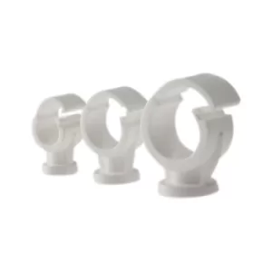 Image of ForgeFix PCSC22 Pipe Clip Single Cliplock 22mm Box 100