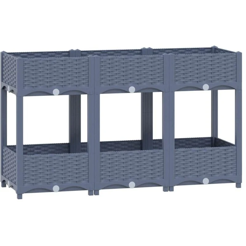 Image of VIDAXL Raised Bed 120x40x71cm Polypropylene Vidaxl 8720286092088