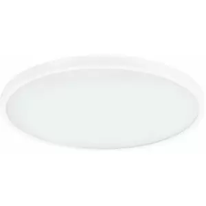 Image of Loops - Wall / Ceiling Light White 600mm Round Surface Mounted 27W LED 3000K