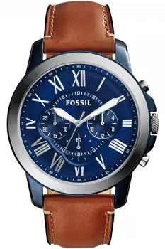 Image of Mens Fossil Grant Chronograph Watch FS5151