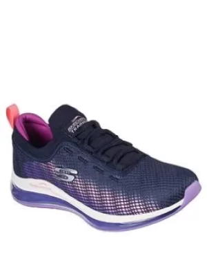 Image of Skechers Skech-air Element 2.0 Vivid Blush Trainers, Navy, Size 5, Women