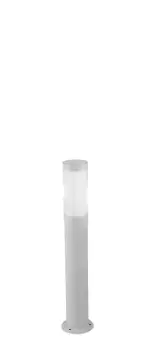 Image of TOKYO Outdoor 70cm Bollard White, IP44 70x11.5cm