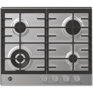 Image of Hoover HHG6BF4K3X 4 Burner Gas Hob
