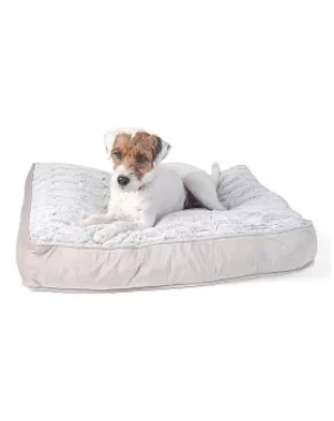 Image of Zoon Silver Velour Gusset Mattress