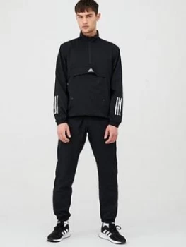 Image of adidas MTS Tech Tracksuit - Black, Size S, Men