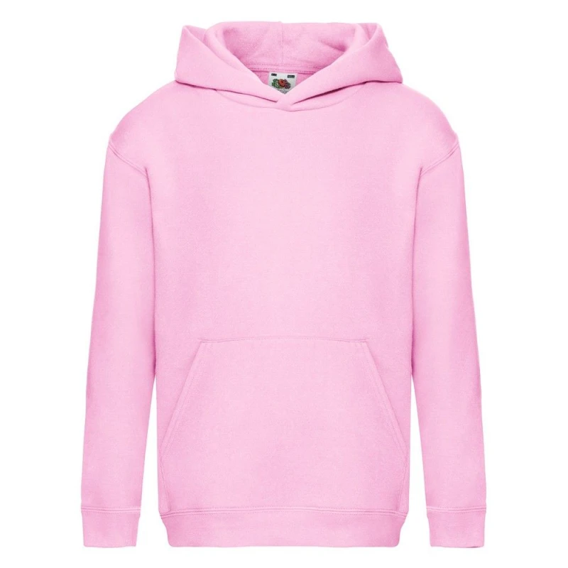 Image of Fruit Of The Loom Premium boys's Children's sweatshirt in Red