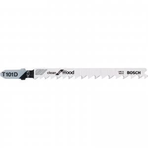 Image of Bosch T101 D Wood Cutting Jigsaw Blades Pack of 25