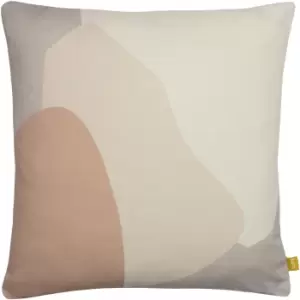Image of Furn Sand Pebble Recycled Cushion Cover (One Size) (Sand/Grey)