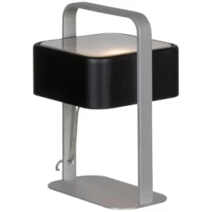 Image of Quadro Cylindrical Table Lamp Aluminum
