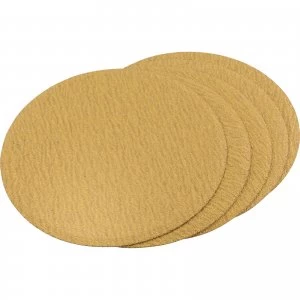 Image of Draper 150mm Aluminium Oxide Sanding Discs 150mm 80g Pack of 5