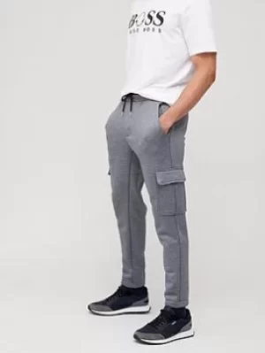 Image of BOSS Lamont Cargo Joggers, Dark Blue Size XL Inside Leg Regular, Men