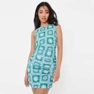 Image of Missguided Cami Crochet Mini Dress - Multi