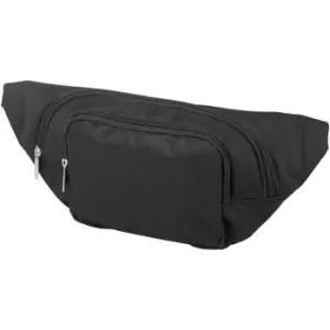 Image of Bullet Santander Waist Pouch (Pack Of 2) (29.5 x 5.5 x 14 cm) (Solid Black)