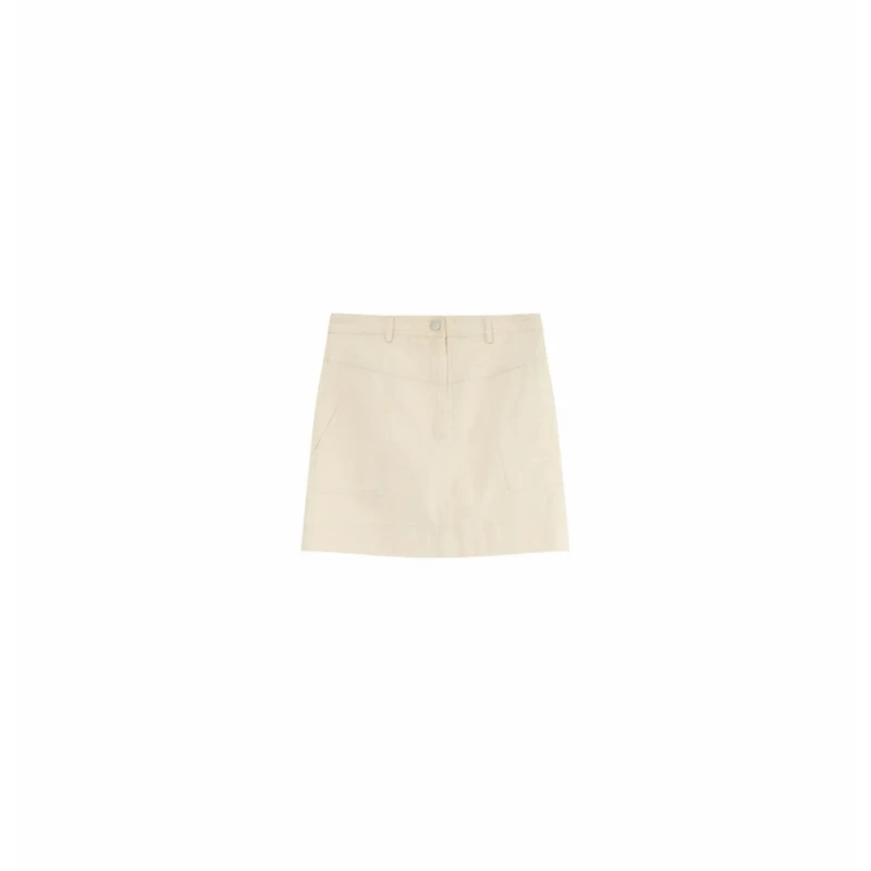 Image of Grace & Mila Womens skirt Grace & Mila Enisa Beige Female M