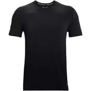 Image of Under Armour Seamless Luxe Short Sleeve T Shirt Mens - Black