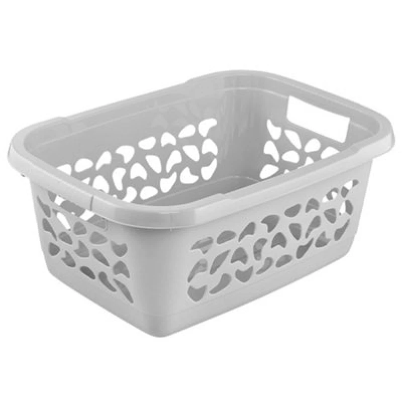 Image of Keeeper Air Permeable Design Laundry Basket 32 litre Grey