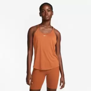 Image of Nike Dri-FIT One Womens Standard Fit Tank - Orange