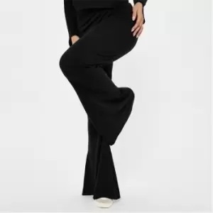 Image of Missguided Basic Flared Trousers - Black