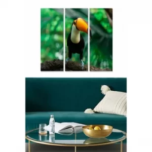 Image of MDF246758096 Multicolor Decorative MDF Painting (3 Pieces)