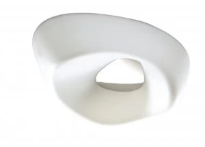 Image of Ceiling 5 Light E27 Outdoor IP44, Polished Chrome, Opal White