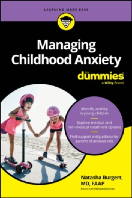 Image of Managing Childhood Anxiety For Dummies Paperback / softback