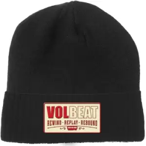 Image of Volbeat - Rewind, Replay, Rebound Unisex Beanie - Black