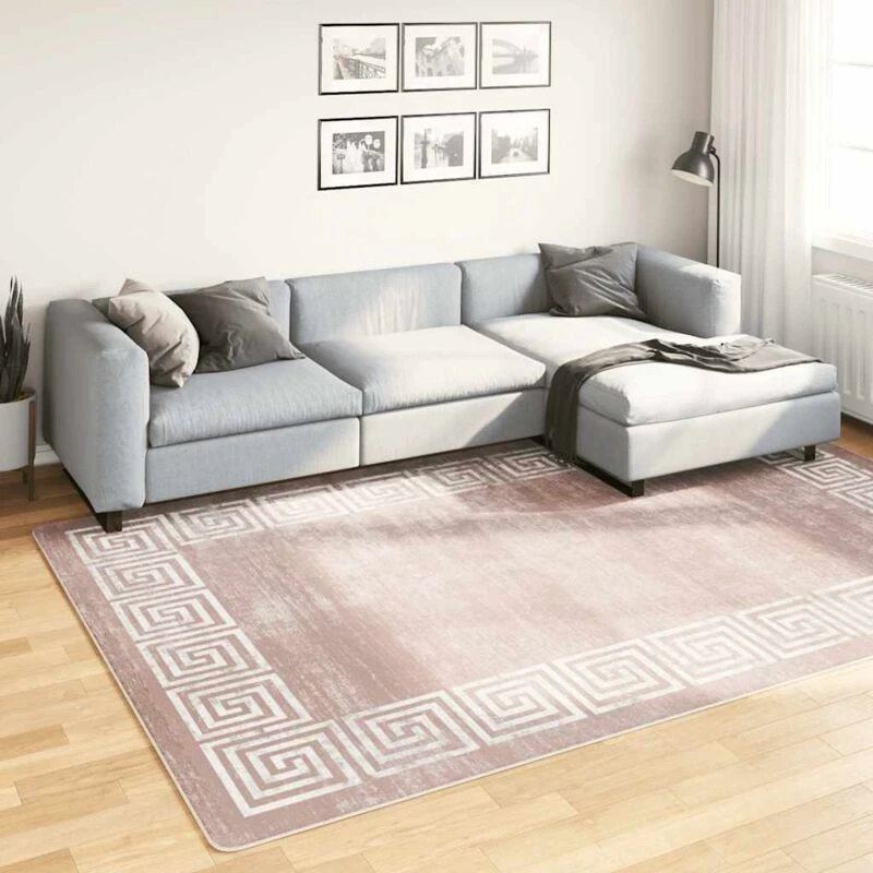 Image of VIDAXL Rug Washable 190x300cm Beige Anti Slip Vidaxl 8720286653784